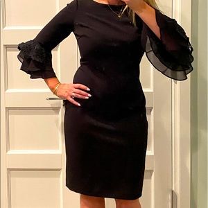 Calvin Klein dress 10 gorgeous bell sleeve